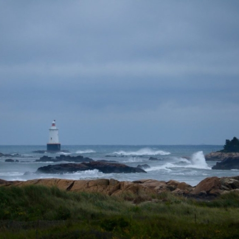 Sakonnet Point Lighthouse. Photo by Jonathan Huggon.