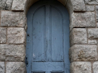 Blue Door. Photo by Jonathan Huggon, All Things Possible.